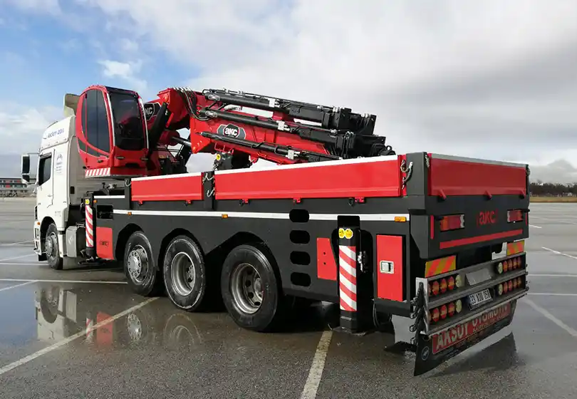 AKC 105.001 XL7 Katlanır Bomlu Vinç