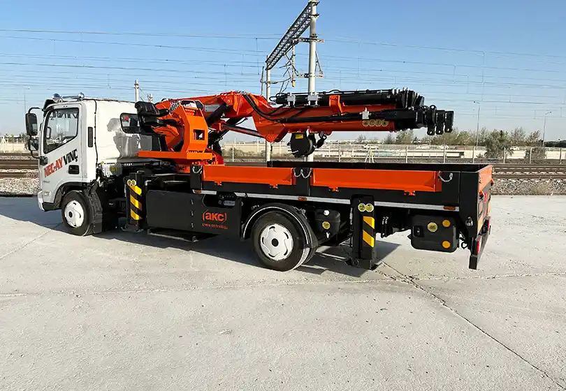 AKC 24.001 FS 5 Katlanır Bomlu Vinç