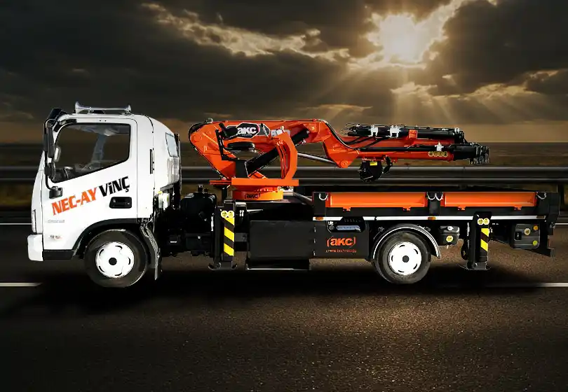 AKC 24.001 L5 Katlanır Bomlu Vinç