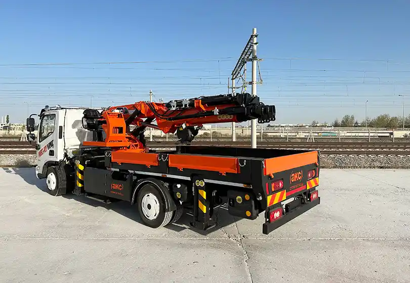 AKC 24.001 L5 Katlanır Bomlu Vinç