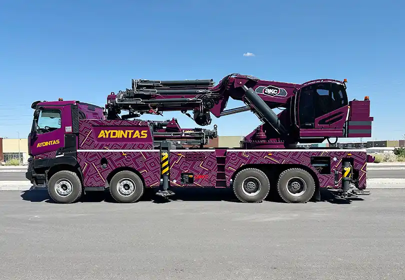 AKC 270.002 L7 / L5 Katlanır Bomlu Vinç