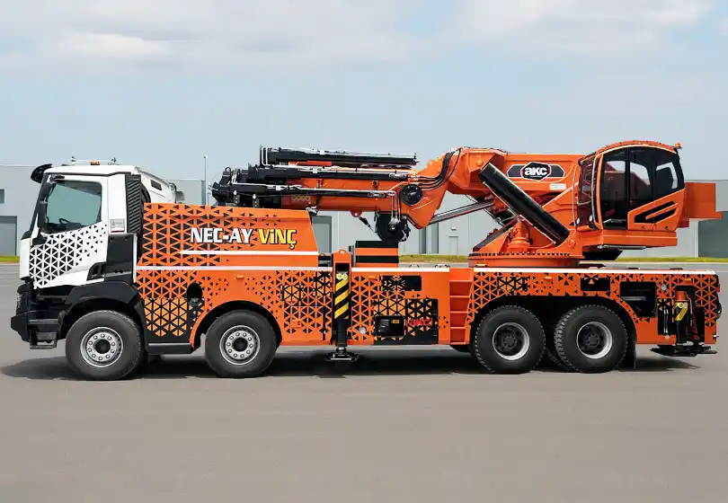 AKC 270.002 L7 / L5 Katlanır Bomlu Vinç