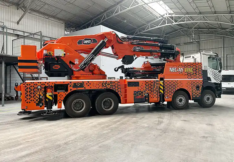 AKC 270.002 L7 / L5 Katlanır Bomlu Vinç