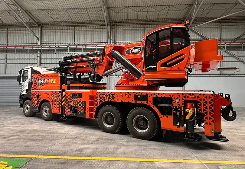 AKC 270.002 L7 / L6 Katlanır Bomlu Vinç