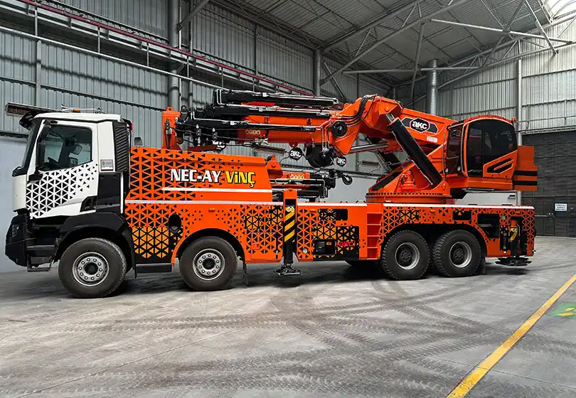 AKC 270.002 L7 / L6 Katlanır Bomlu Vinç