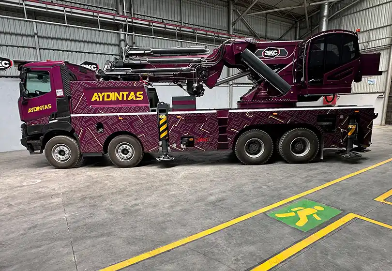 AKC 270.002 L7 / L6 Katlanır Bomlu Vinç