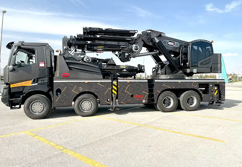 AKC 300.002 L8 / L6 Katlanır Bomlu Vinç