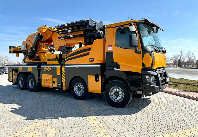 AKC 375.001 L7 Katlanır Bomlu Vinç