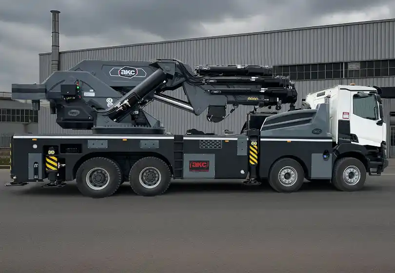 AKC 375.002 K7 / L6 Katlanır Bomlu Vinç