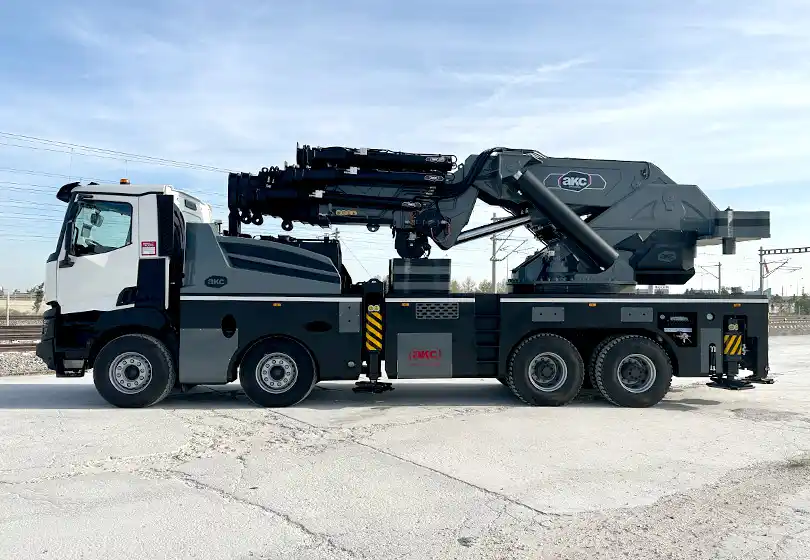 AKC 375.002 K7 / L6 Katlanır Bomlu Vinç