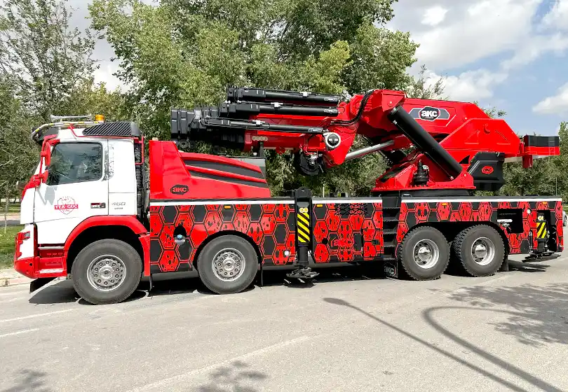 AKC 375.002 K7 / L6 Katlanır Bomlu Vinç