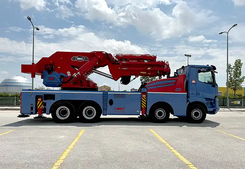 AKC 375.002 K7 / L6 Katlanır Bomlu Vinç