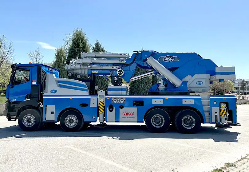 AKC 375.002 K7 / L6 Katlanır Bomlu Vinç