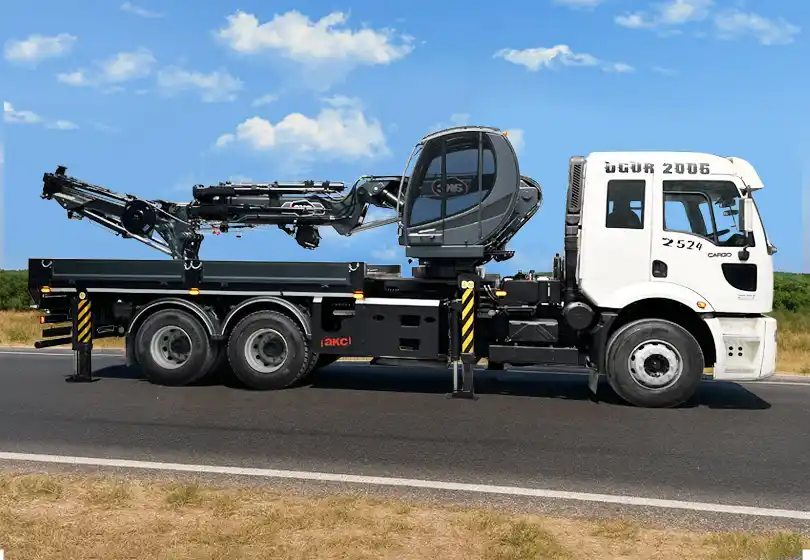 AKC 45.002 FS6 / K3 Katlanır Bomlu Vinç