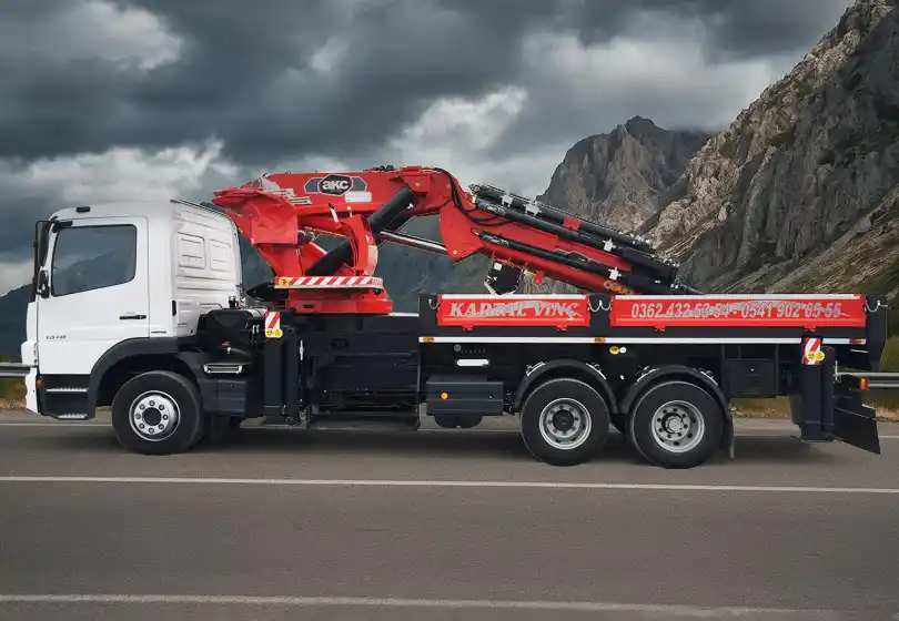 AKC 60.001 FS 7 Katlanır Bomlu Vinç