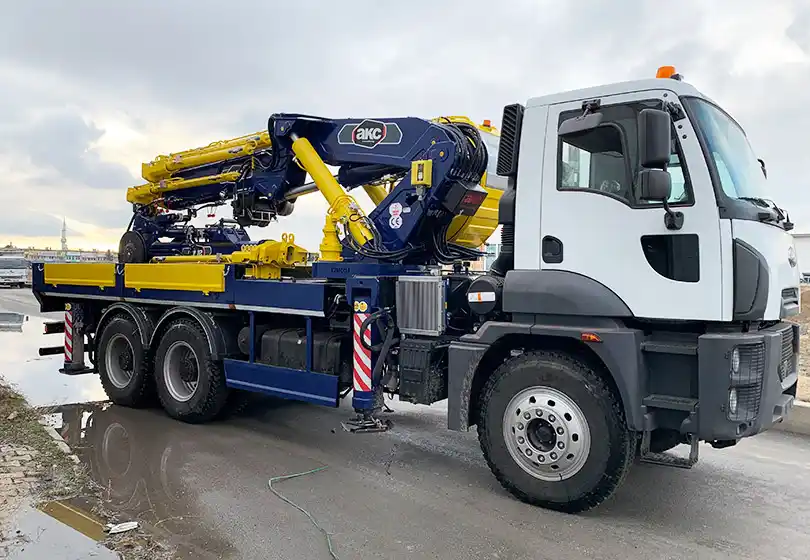 AKC 90.002 FS 6 / L4 Katlanır Bomlu Vinç