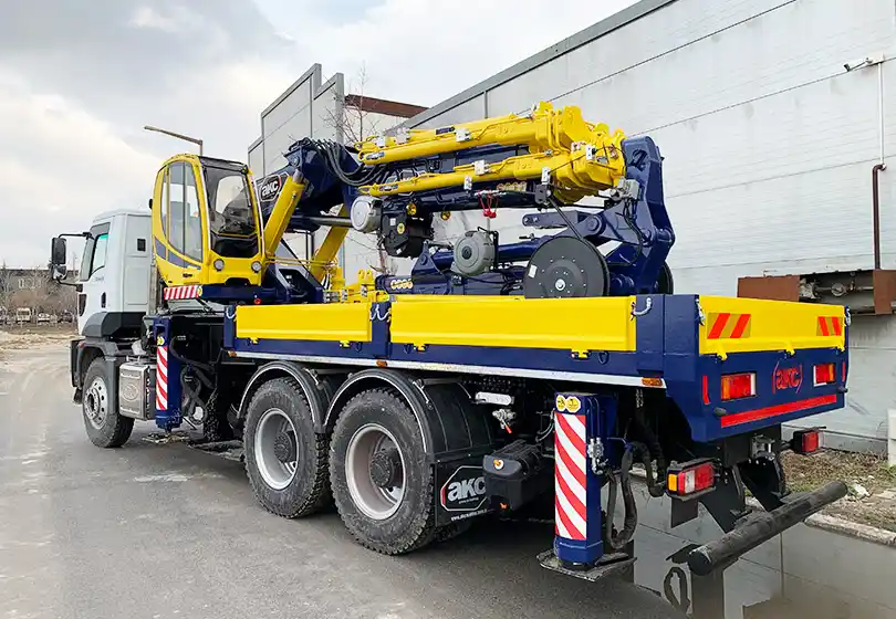 AKC 90.002 FS 6 / L4 Katlanır Bomlu Vinç