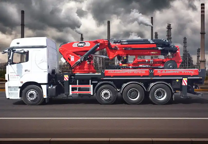 AKC 90.002 L6 / L4 Katlanır Bomlu Vinç